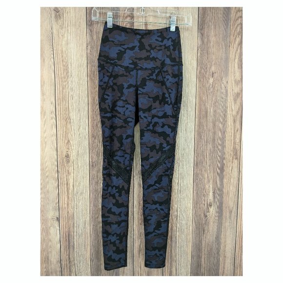 SPLITS59 Portia High Waist Camo Full Length Leggin - Picture 4 of 11